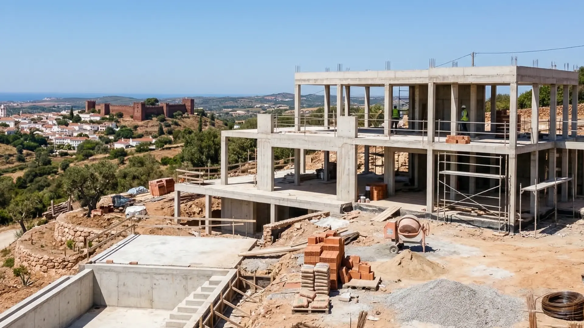 Cozasil - Estrutura e Betão